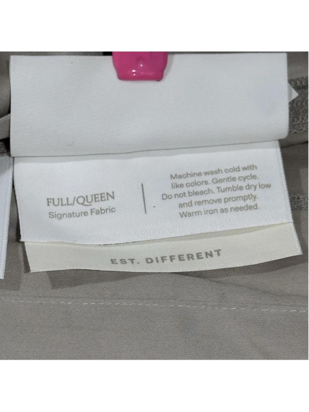 Boll & Branch Signature Hemmed Duvet Set In Pewter - Full/Queen